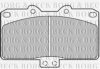 BORG & BECK BBP1574 Brake Pad Set, disc brake